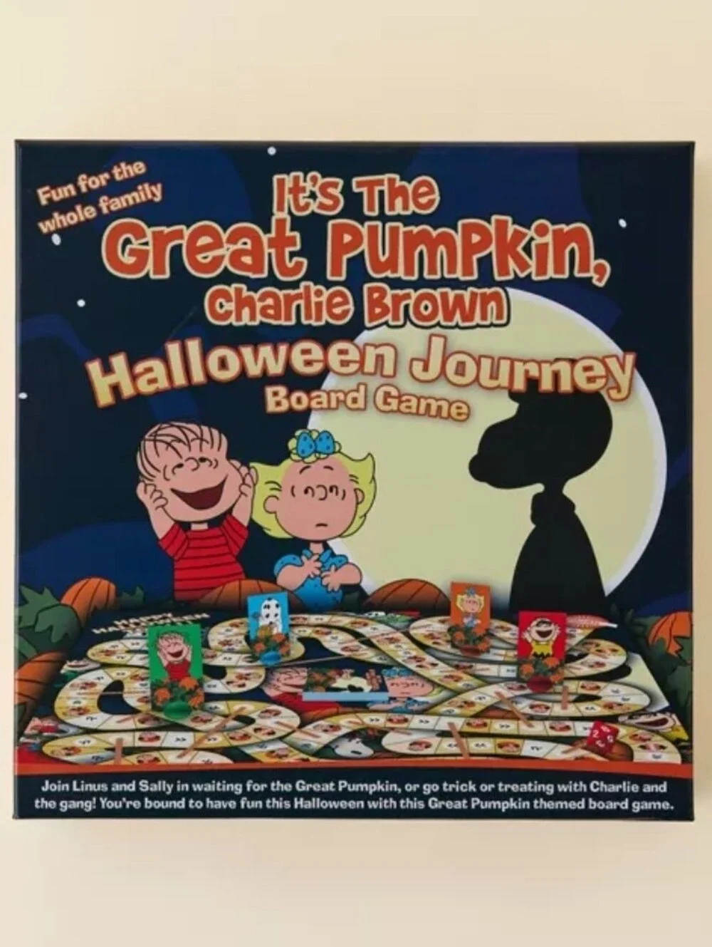 It's The Great Pumpkin, Charlie Brown Halloween Journey Board Game 2020 Peanuts